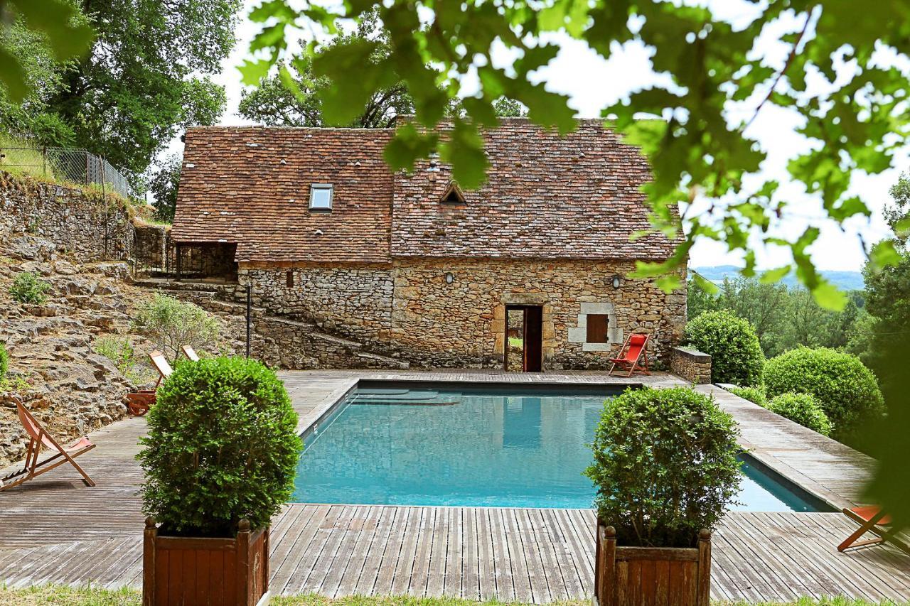 Chambres D'Hotes Avec Piscine La Rossillonie Beynac-et-Cazenac Exteriör bild