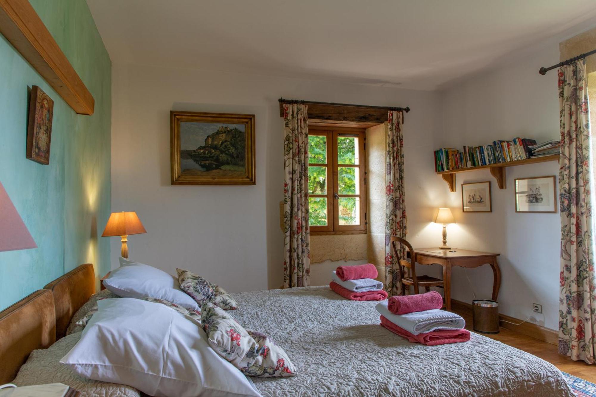 Chambres D'Hotes Avec Piscine La Rossillonie Beynac-et-Cazenac Rum bild