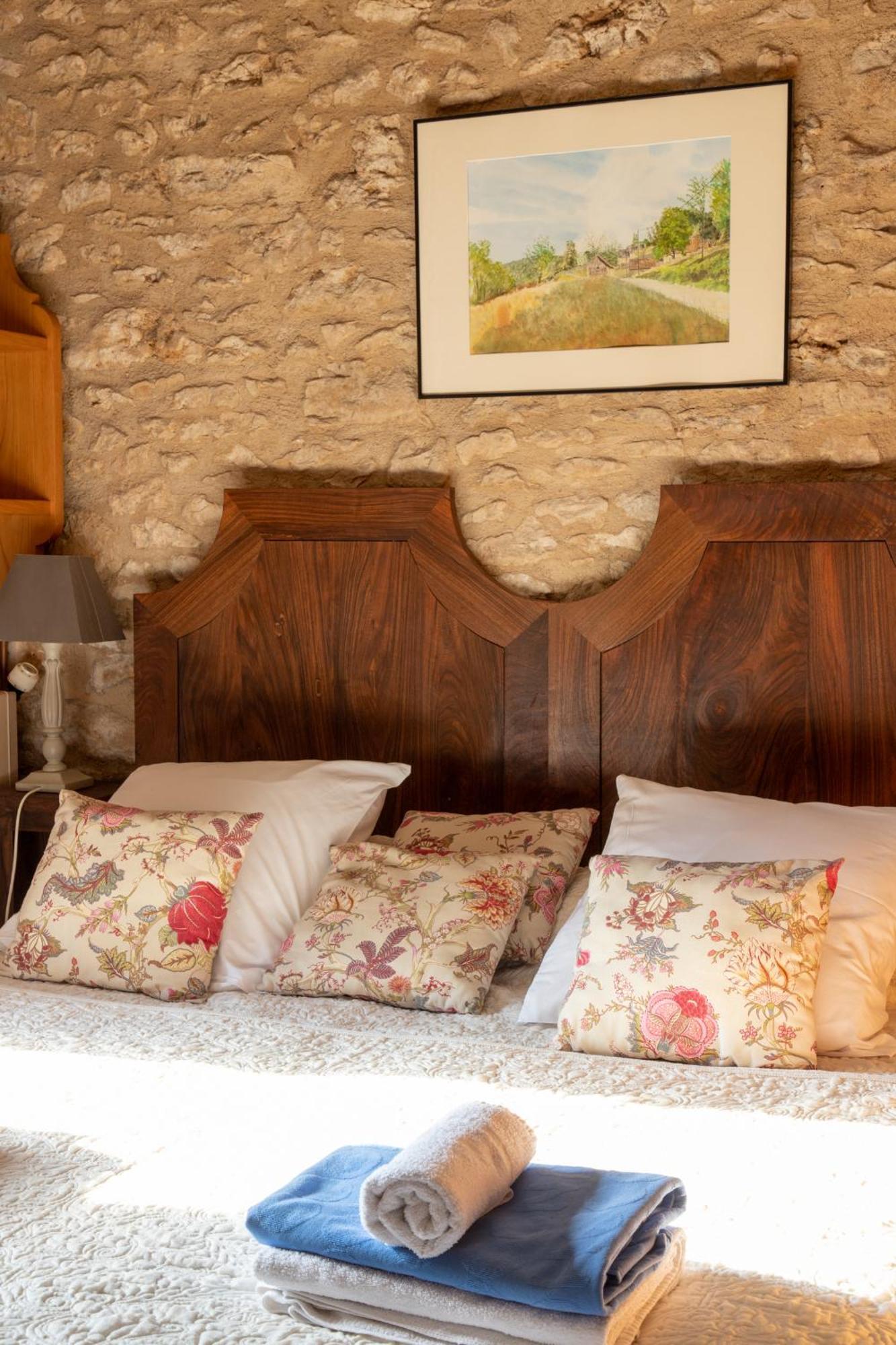 Chambres D'Hotes Avec Piscine La Rossillonie Beynac-et-Cazenac Rum bild